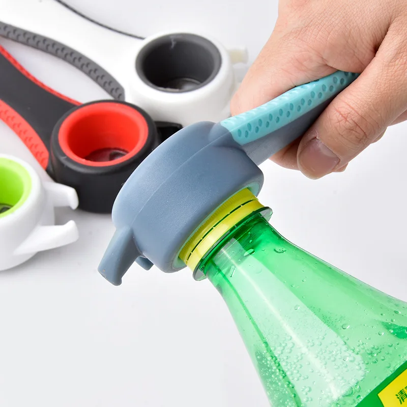 Abridor de tarros multifuncional, pinza para tarros, abridor de tapas, abrelatas, abridor de botellas