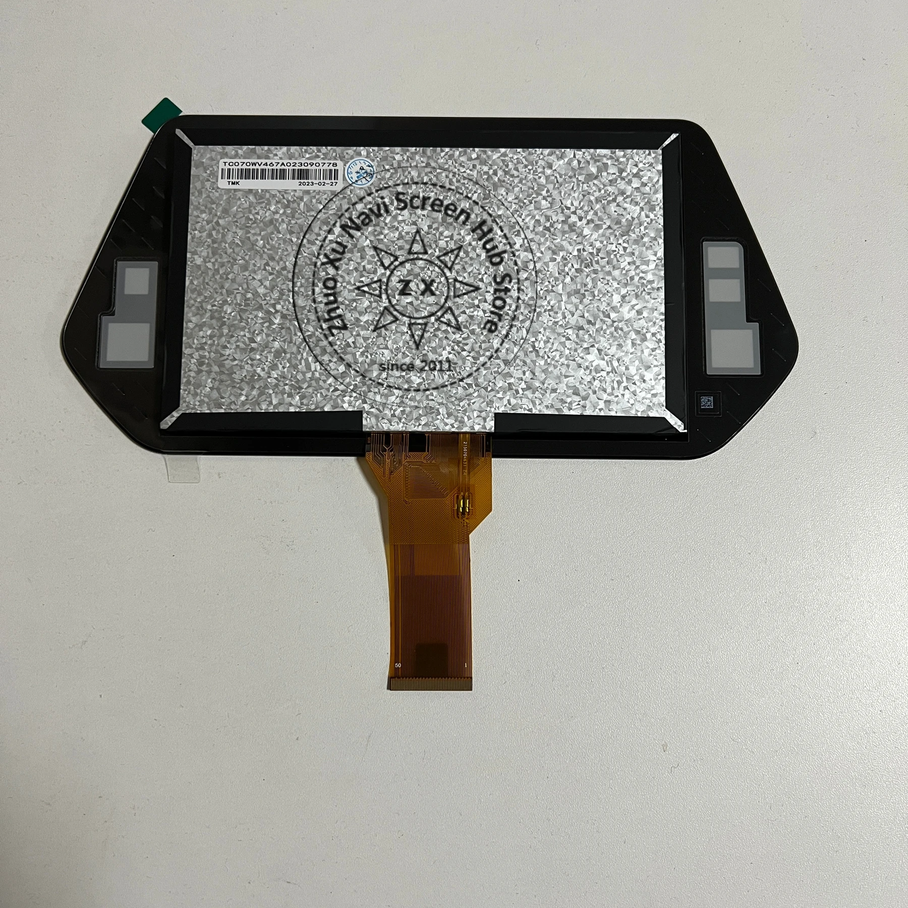 

TC070WV467A Новый оригинальный 7-дюймовый ЖК-дисплей без сенсорного экрана для автомобильного GPS-навигационного дисплея