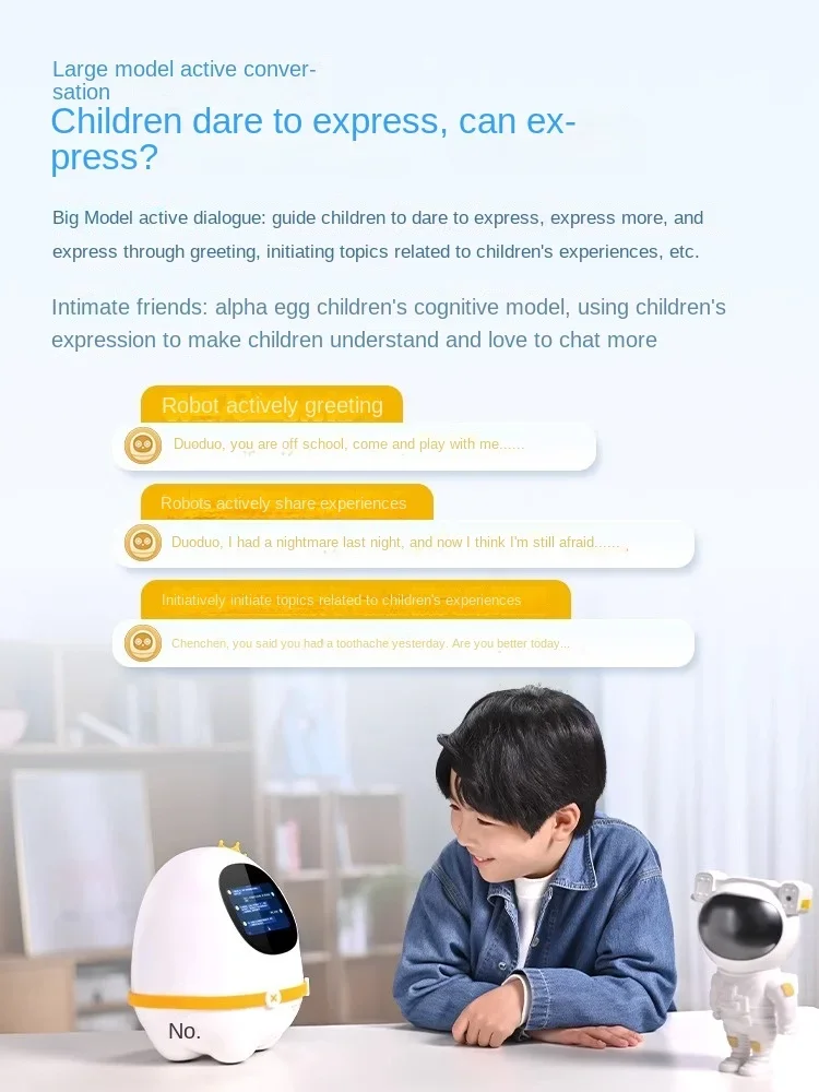 Intelligent Children's Robot Voice Dialogue Artificial Intelligence Early Education Machine Multi functional Primary School