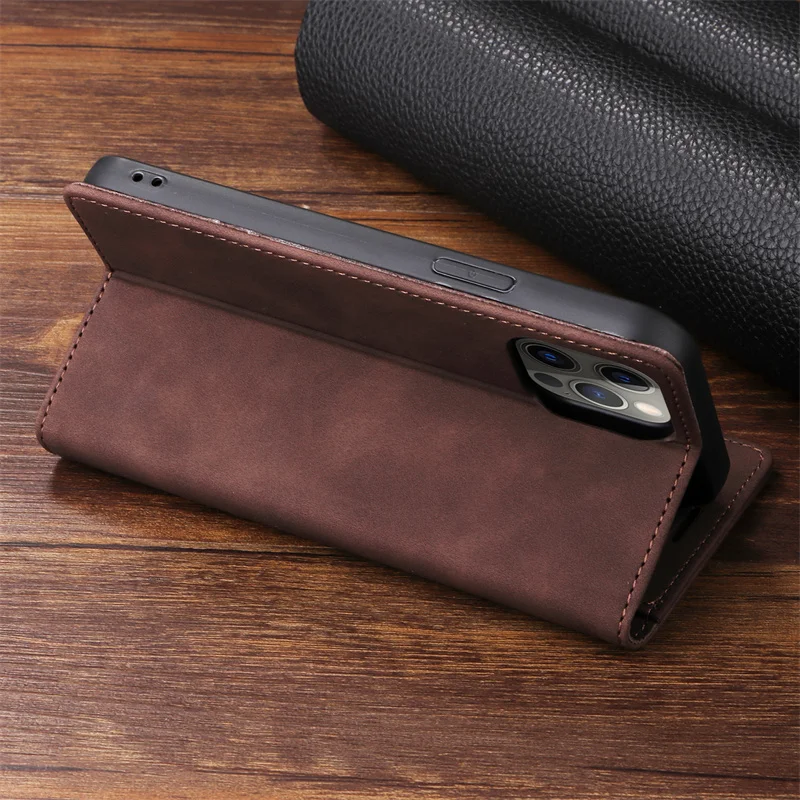 Poco X3 Suction Cup Case For Xiaomi Poco X3 Pro Leather Book Cover For Xiaomi POCO X3 NFC PocoF3 Fundas Phone Wallet Cases Coque