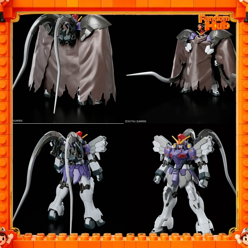 Bandai Gundam Sandrock Custom Ew Hg 1/144 Gundam W Kunststoff-Bausatz für Anime-Actionfigur Spielzeug Geschenk