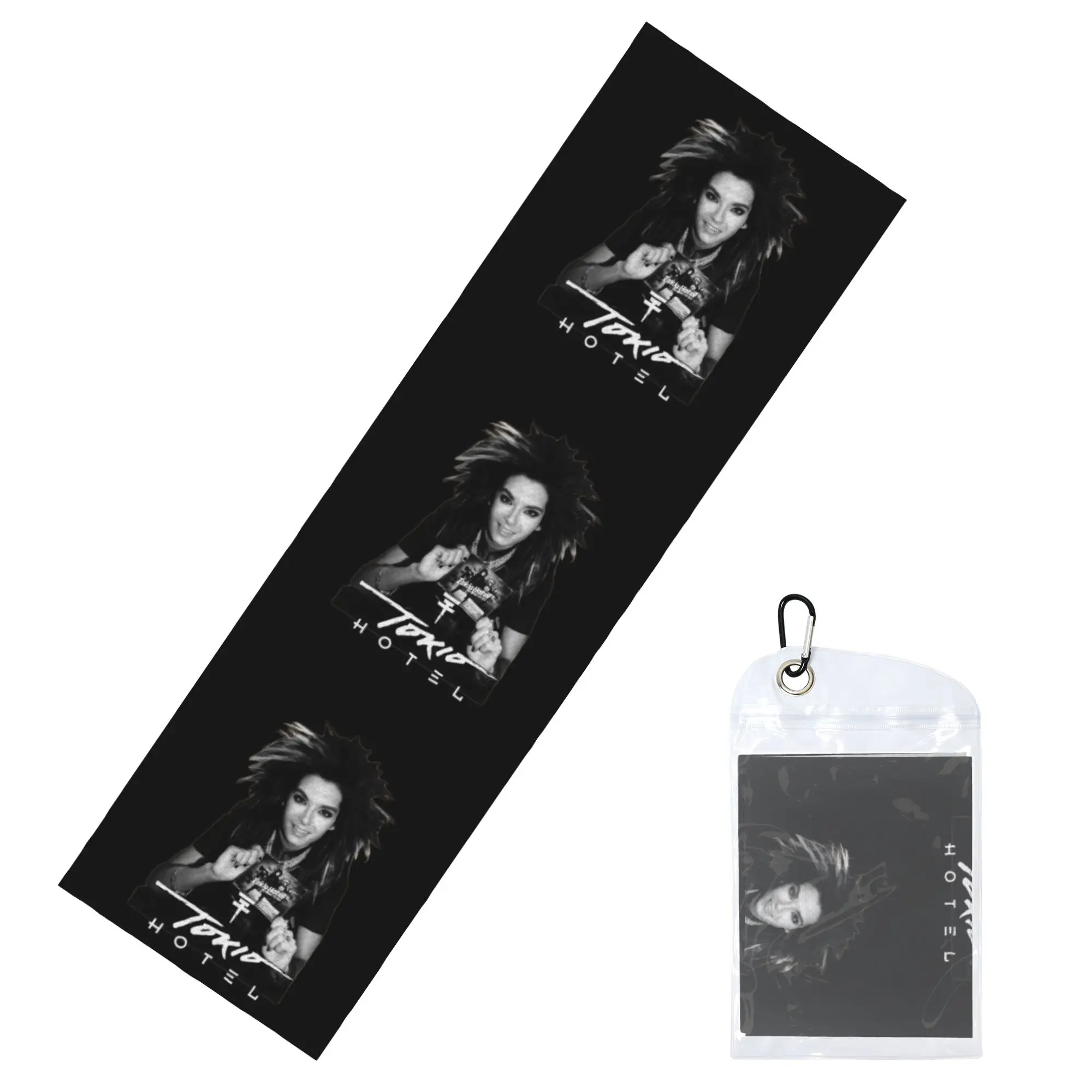 Tokio Hotels Heavy Metal Pop Rock Cold Exercise Towel   Super Soft Breathable Instant Cooling Towel Yor Gym Towels