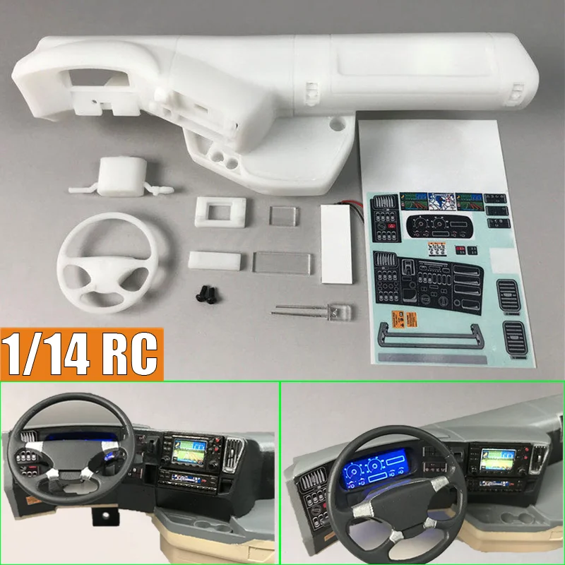 

Plastic Simulation Left /Right Peptide LED Center Console 1/14 RC Truck for SCANIA Tamiya 770S R620 56323 Model Car DIY Parts