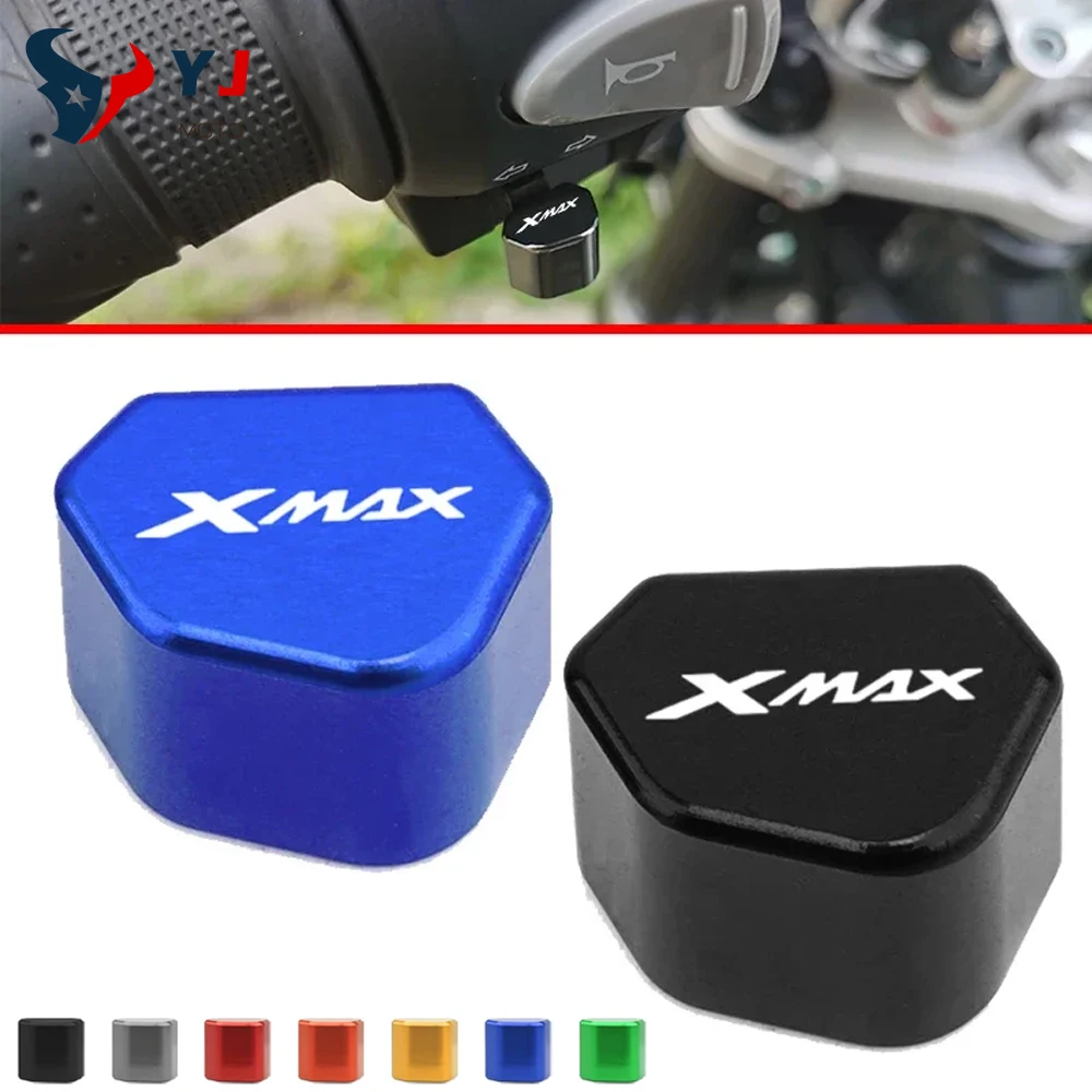

Для Yamaha X-MAX 300 XMAX 300 XMAX 250 125 400 NMAX 155 мотоциклетный переключатель с ЧПУ, кнопка переключателя указателя поворота, аксессуары для клавиш