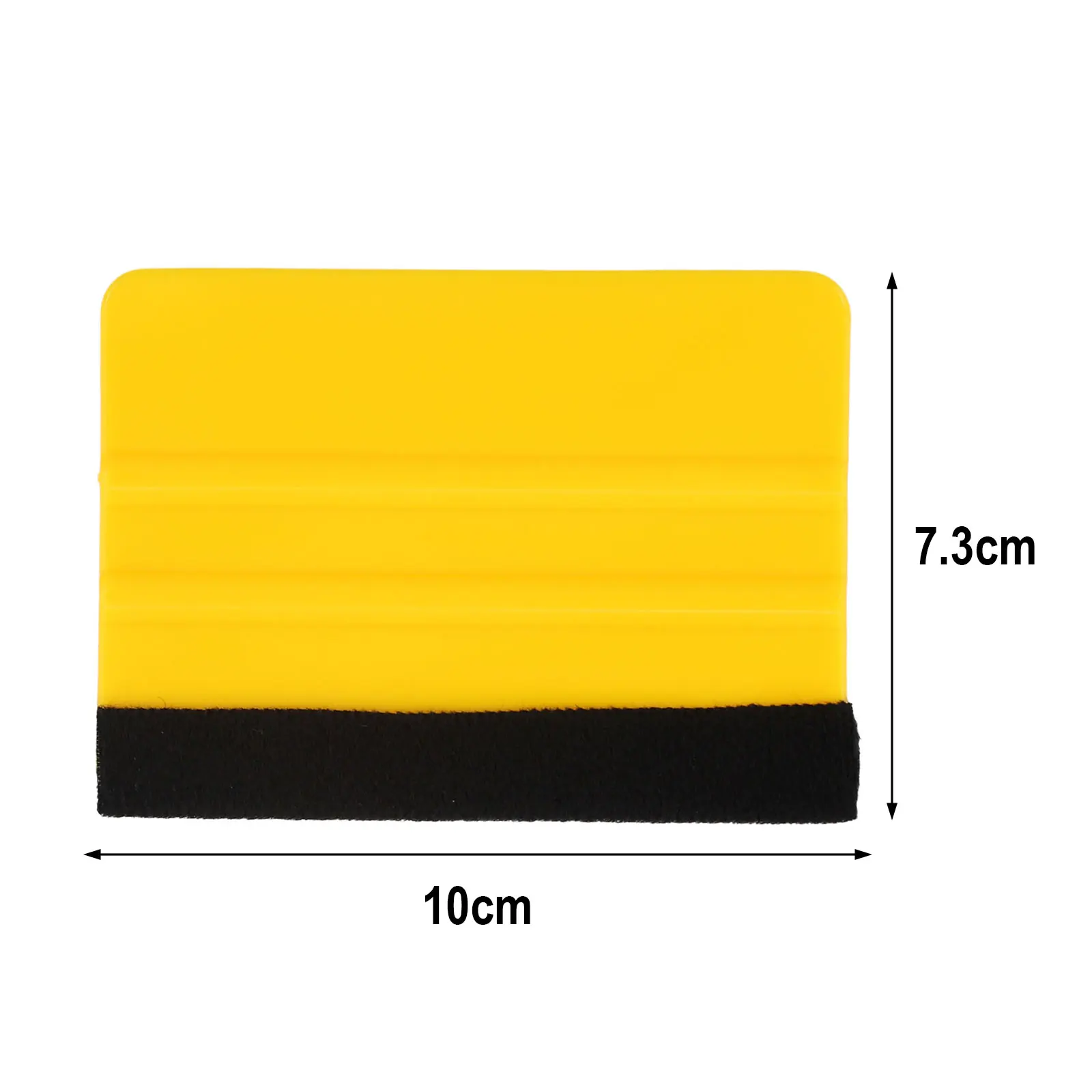 TOFAR 1pcs Felt Edge Squeegee For Car Vinyl Wrap Window Tinting Film Tools Sticker Decal Applicator 4 Inch Tint Scraper Spatula