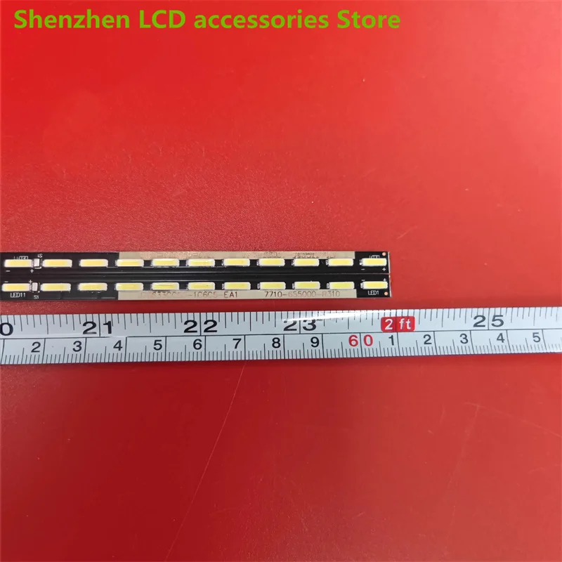 LED backlight for 55E710U 55E710S 1555-R5500300-01 7749-655000-L060  light bar 100% new