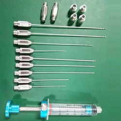 Liposuction Cannula Aspiration Cannula Fat Inflitration Cannula Titanium Handle Liposuction Instrument