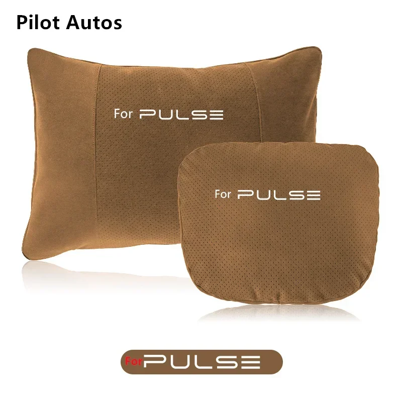 For Fiat For Pulse Car Headrest Waist Pillow Neck Rest Seat Headrest Driver Lumbar Support Memory Cotton