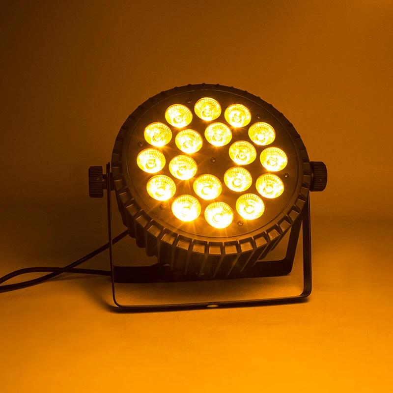 SHEHDS 8 قطعة LED شقة الاسمية 18x12 واط RGBW/18x18 واط RGBWA + UV 6in1 الإضاءة سبائك الألومنيوم DJ ديسكو المرحلة الكرة عيد الميلاد الديكور #6