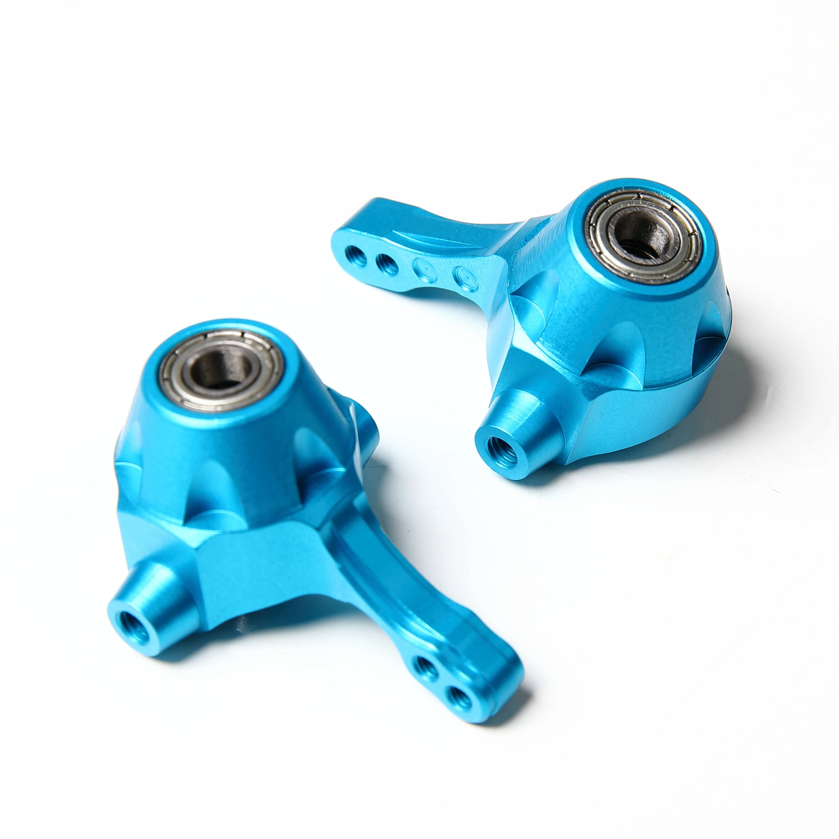 CNC Aluminium Front Rear Knuckle Arms Hub Carrier Set for 1/10 RC Car Tamiya TT-02B 3