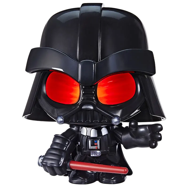 Hasbro Original Star Wars ForceNTelling Darth Vader Q Edition Action Figure Toys for Boys Girls Gift Collectible Model Ornaments