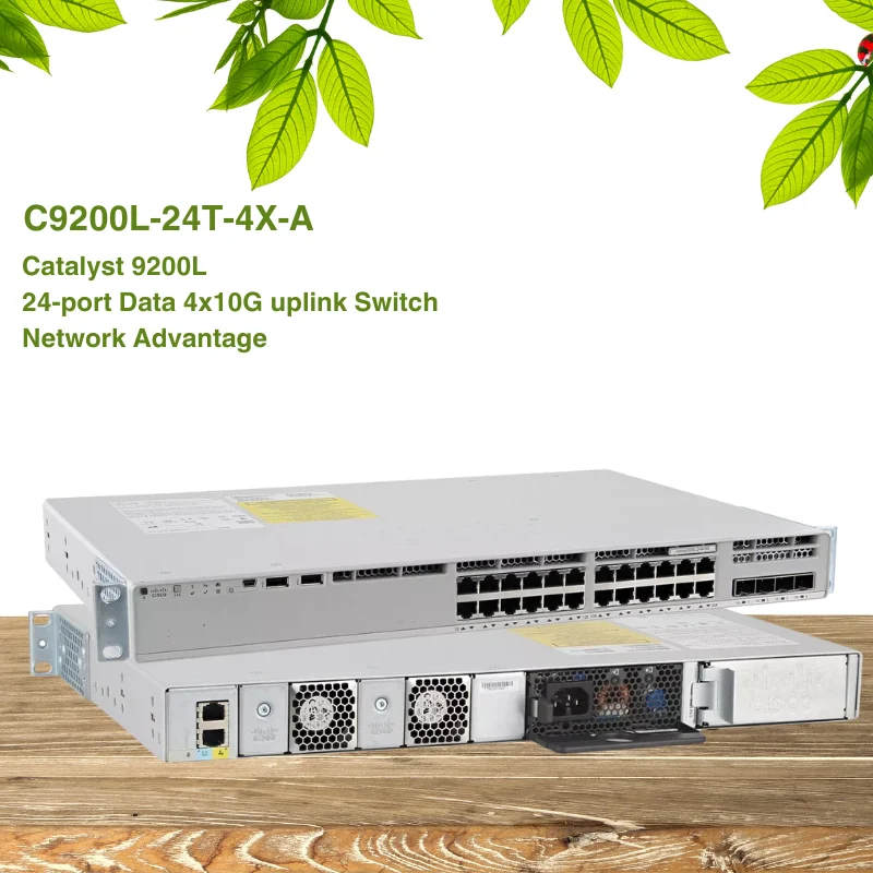 Managed Switch 24 Port Gigabit - C9200L-24T-4X-E 시스코 신형 C9200L 24포트 레이어