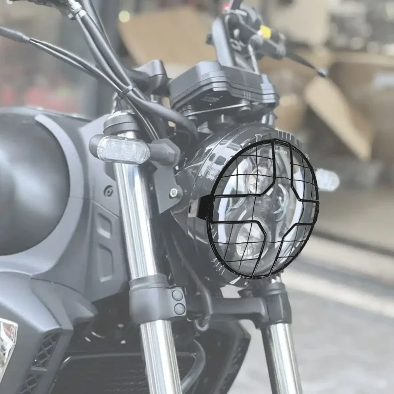 حارس المصابيح الأمامية للدراجات النارية مع غطاء المعدن للأشعة فوق البنفسجية لا توجد أداة مطلوبة لركوب الطقس المتطرف اليومي