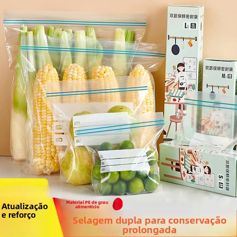 double-rib-self-sealing-bag-keeping-freezer-storage-food-grade-sealing-household-portioning-plastic-sealing