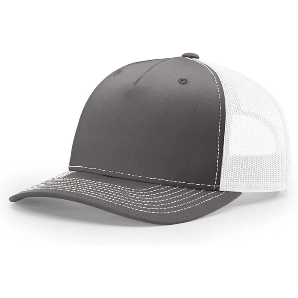 قبعة سائق الشاحنة ذات خمسة ألواح كلاسيكية قابلة للتعديل، تتوفر عبوات كبيرة، مقاس واحد يناسب الجميع #2