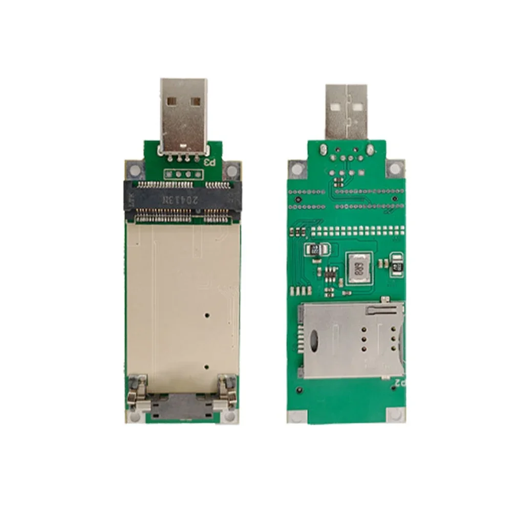 PCIE to type-c MINIPCIE to USB2.0/USB3.0 Adapter with drawer SIM card For EC25E SIM7600G NL668 etc