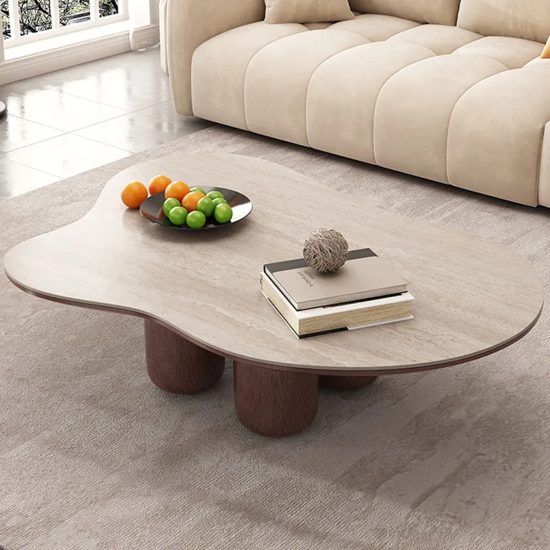 

Cloud Low Coffee Table Small Apartment Simple Modern Coffee Table Rock Plate Small Mesas De Centro Para Sala Home Decoration