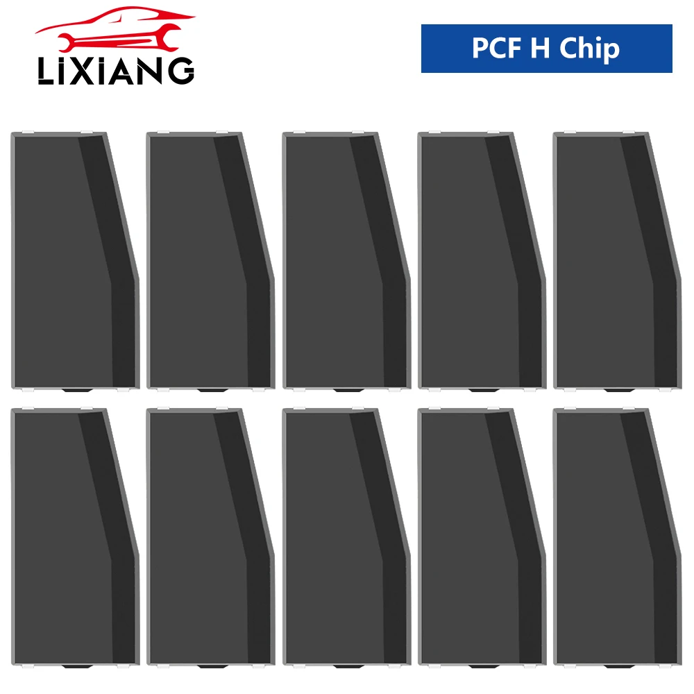 LIXIANG 10/50/100pcs H 8A 128Bit Car Key Chip For Toyota (39) Master P6 Unlocked Blank Transponder Chip for Toyota Rav4 Camry