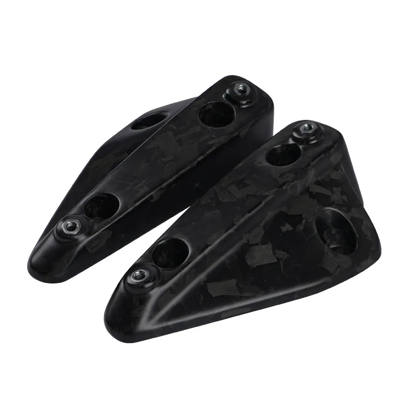 Forged Carbon Glossy Windshield Trim Strip for 2023-2025 for CVO Street Glide (FLHXSE)