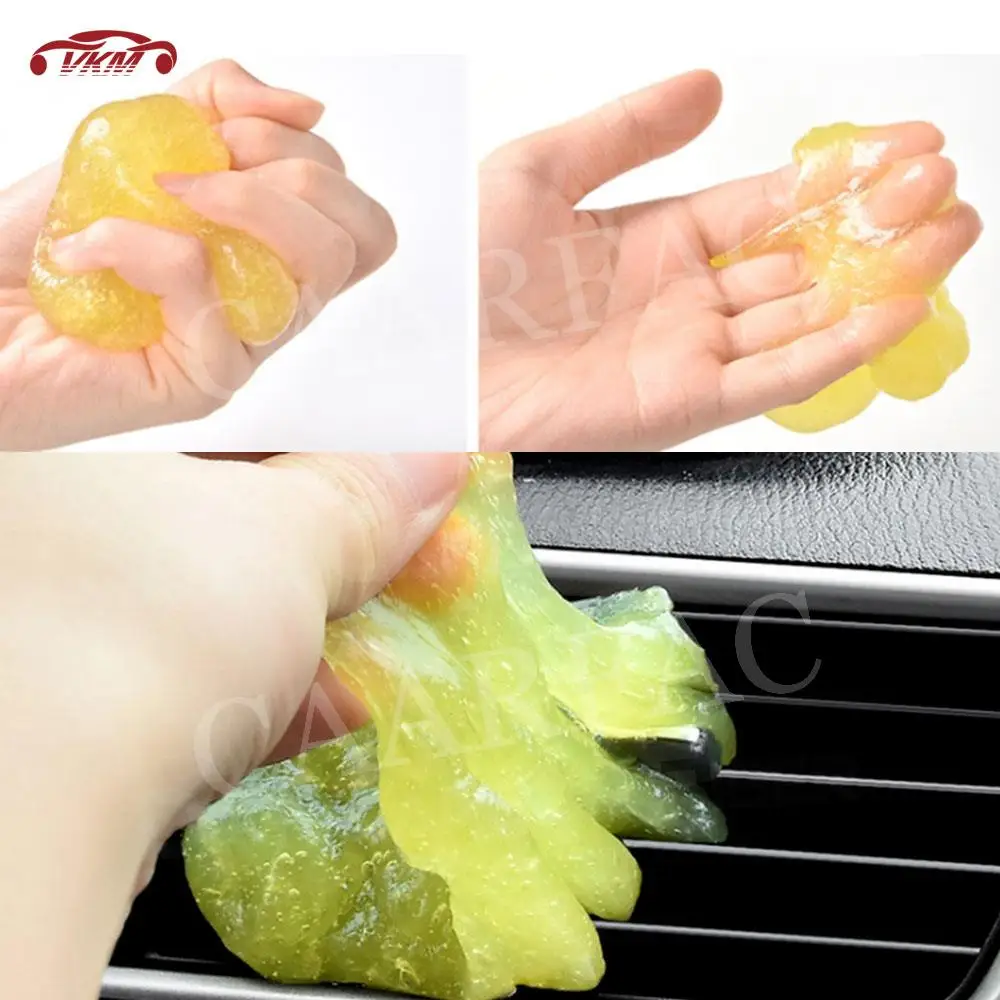 Car Tools Accessorise Cleaning Pad Glue Powder Cleaner Dust Remover Gel Home Computer Keyboard Clean Tool Auto Car Universal