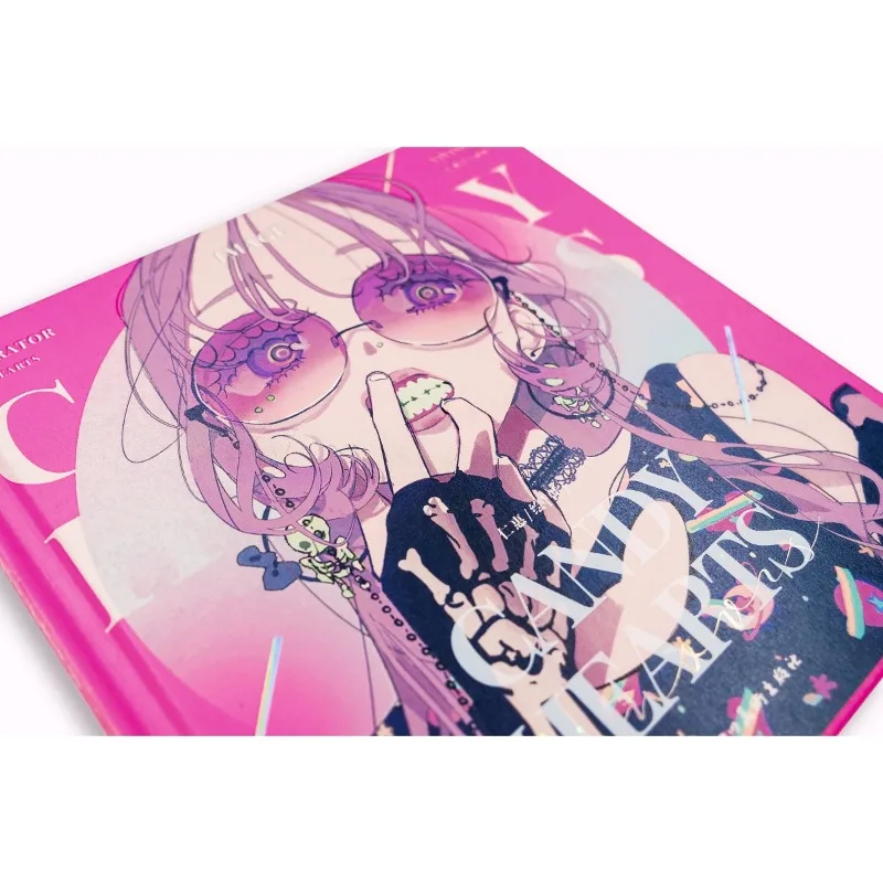 مجموعة كاندي هارتس VIVINOS الرسوم التوضيحية الشخصية لطيف فتاة Kawaii Artbook Manga Comic Popular Korean Illustrator #2