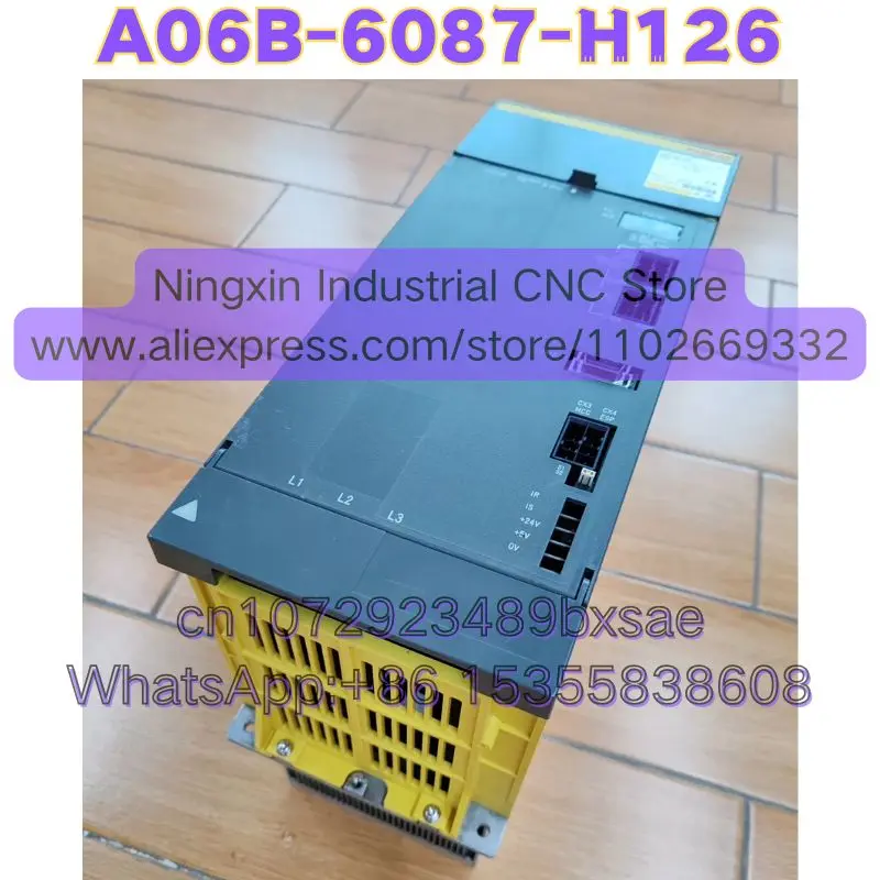 Used A06B-6087-H126 Function Intact