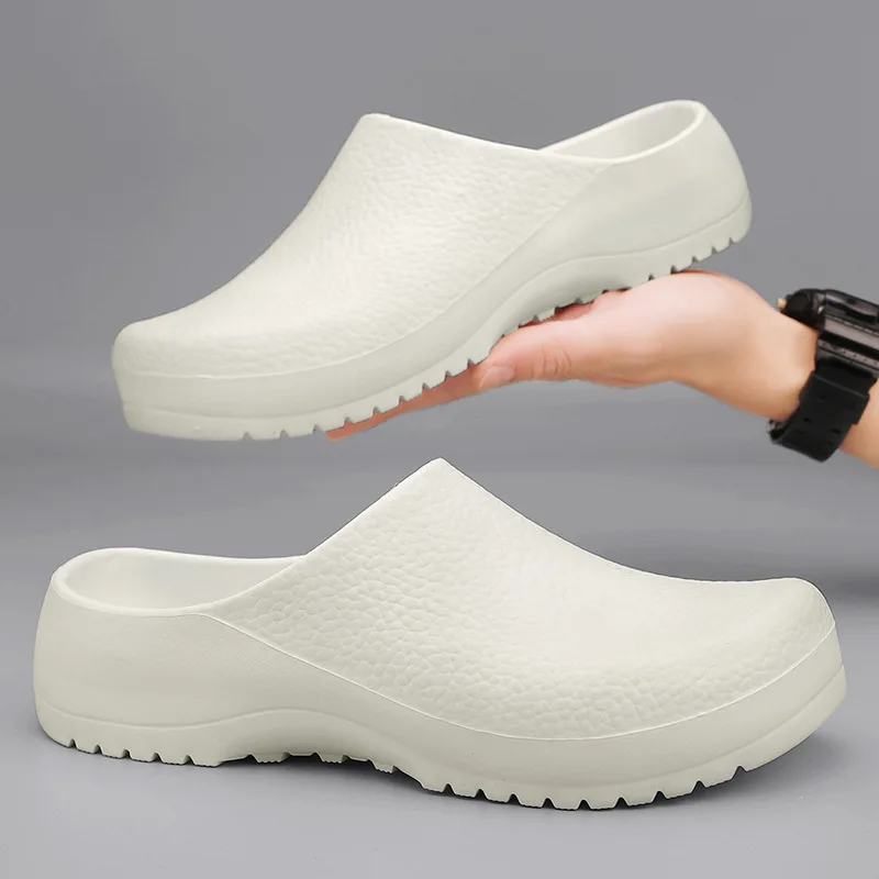 Pantoufles de jardin Everg pour hommes et femmes, chaussures de chef vertes, sandales confortables, chaussures de pêche en plein air, travailleurs des animaux de compagnie, haute qualité