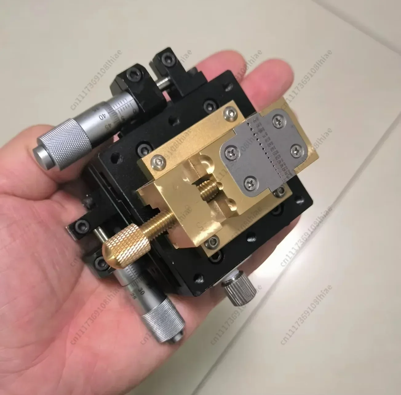 Watch Manual Repair Tools Micro Precision Brass Vise with XY Axis Fine-Tuning Platform