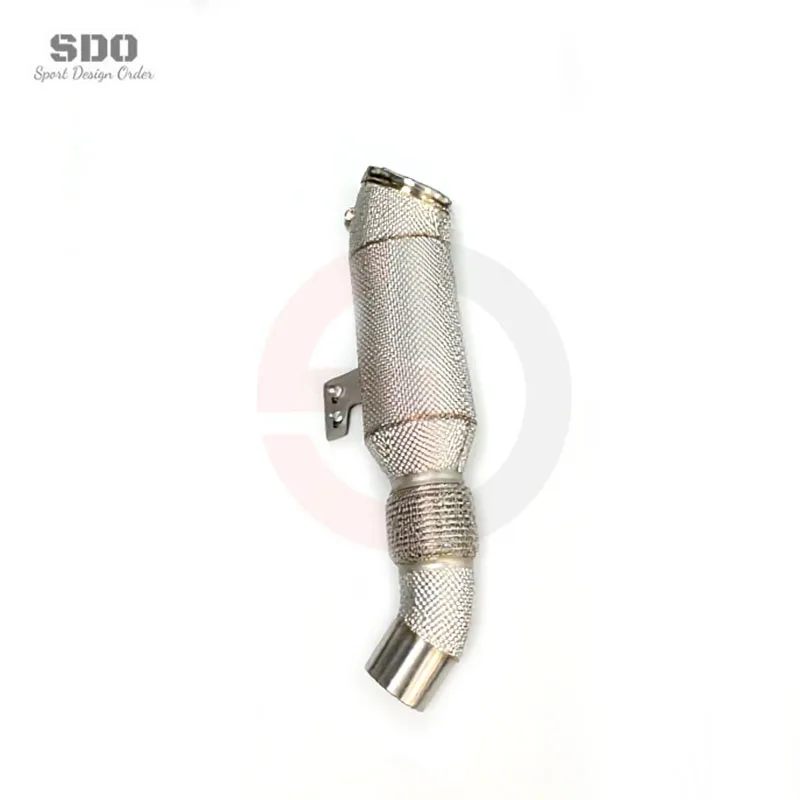 OEM Downpipes With Heat Shield Car Exhaust Pipes System for  M240/M240i 3.0T 2017-2025 Stainless Steel Downpipe Exhaust