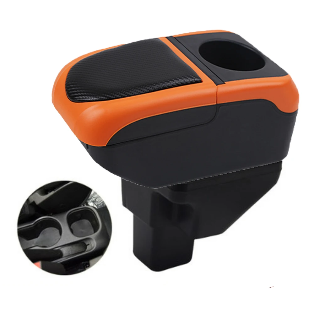 

For Chevrolet Trax Tracker Holden Armrest Box Arm Elbow Rest Center Console Storage Case with Cup Holder USB Port