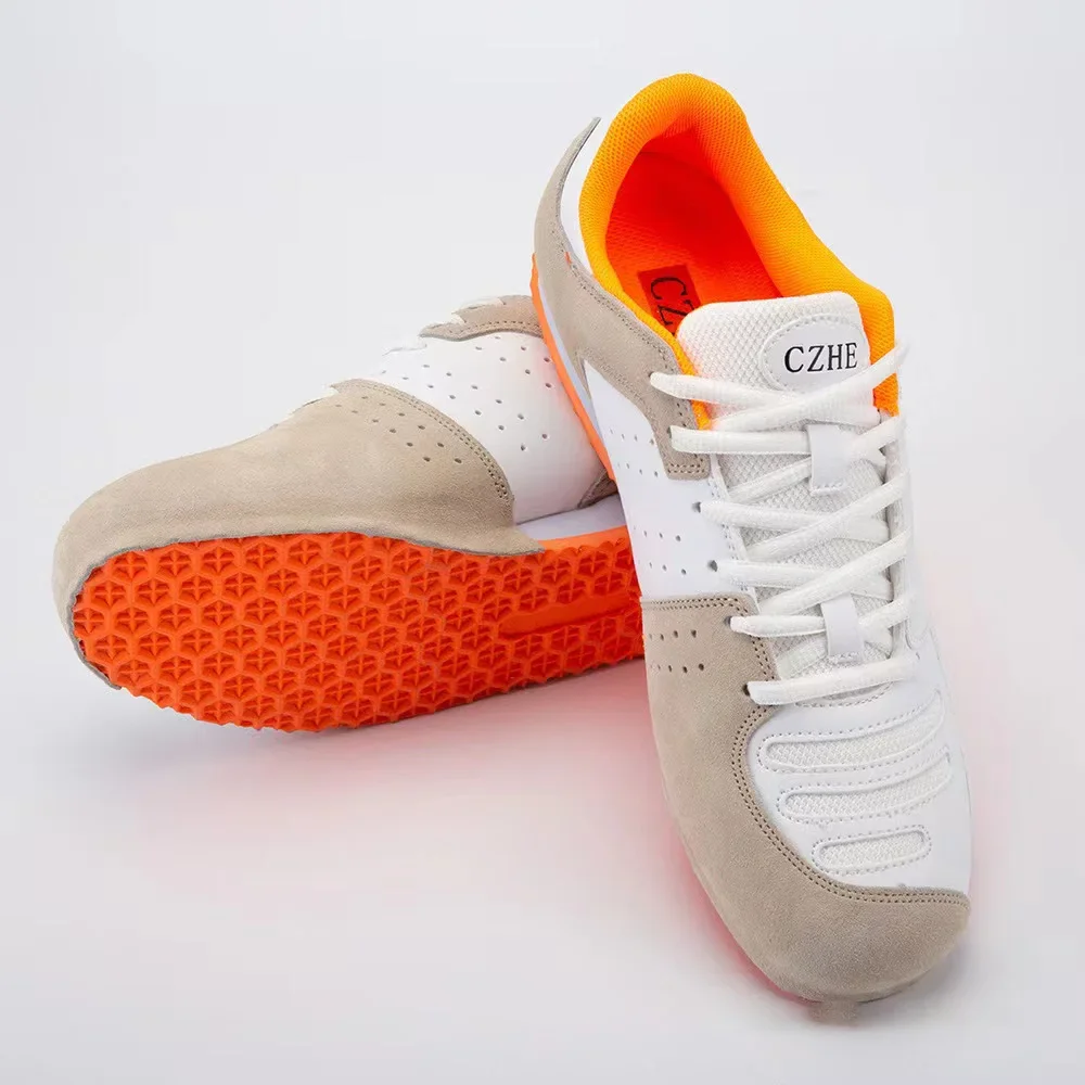 2026 New Kid Fencing Shoes Women Suede PU Leather Fencer Sneakers Anti-Slip Size 34-38 Breathable Field Training Badminton Shoes