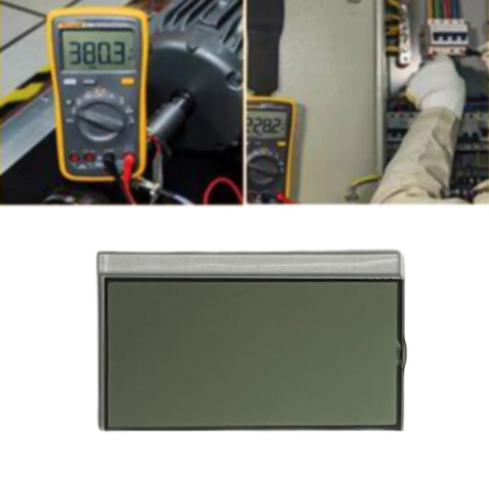 

Digital Multimeter LCD Screen LCD Module Display Screen Maintenance Sturdy Test Accessory Part Replace for 115C 115 116 113