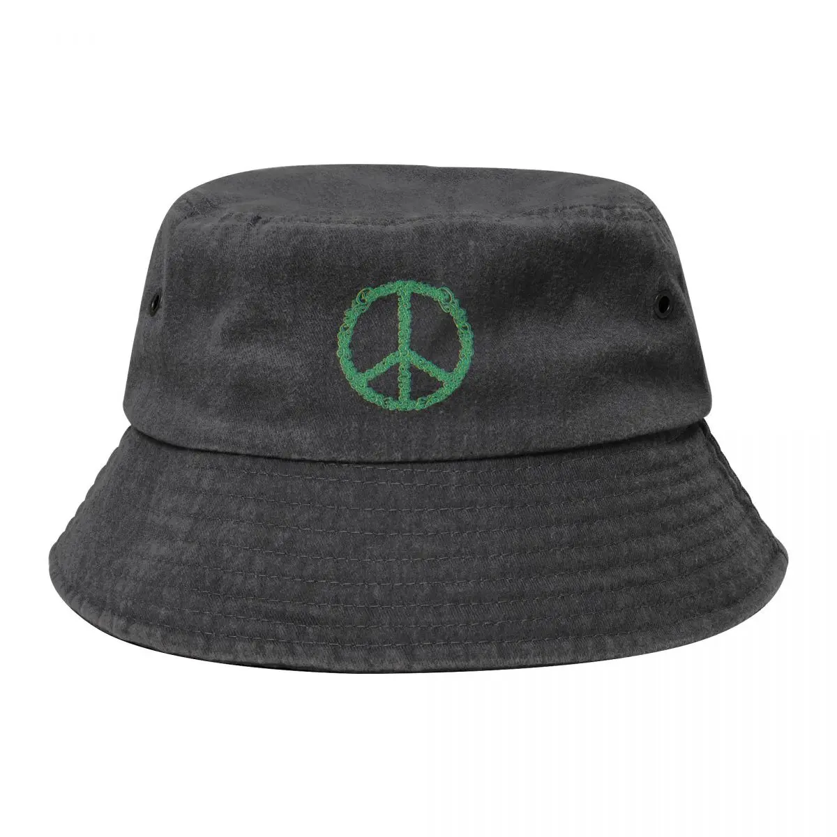 

Peace! Peace Sign. Gifts. Bucket Hat Fluffy Hat Golf Wear Beach Outing Caps Male Women's