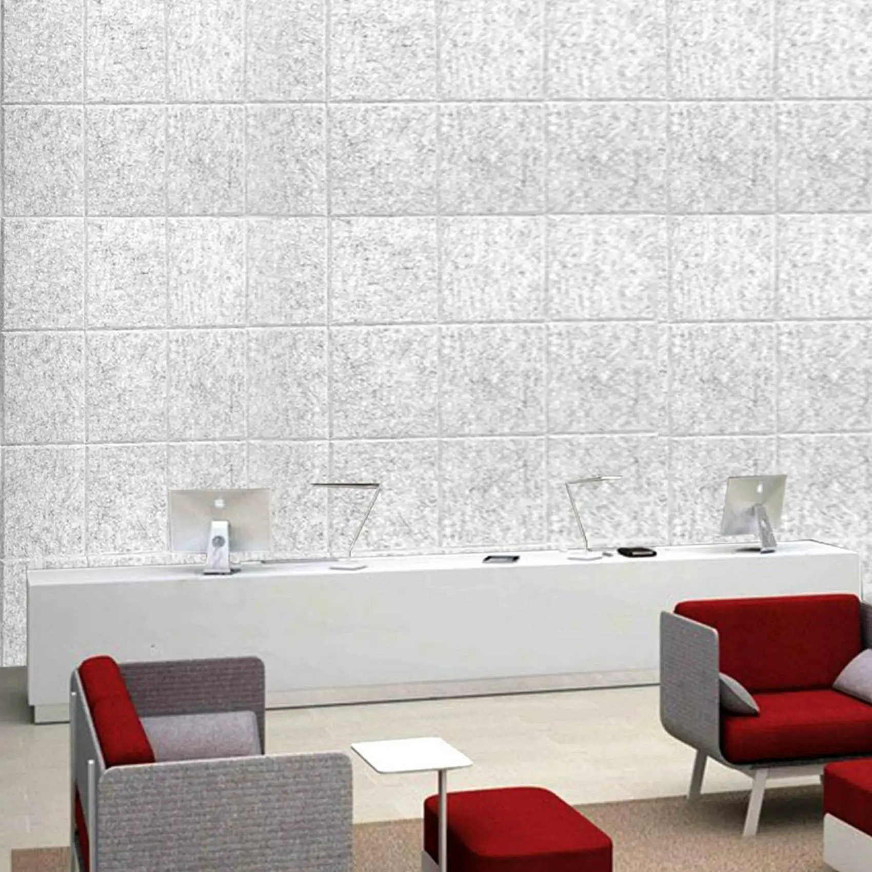

TURE 24PCS Acoustic Absorption Panel 12 Inch X 12 Inch X 0.4 Inch Sound Proof Padding For Wall Decoration Acoustic Treatment