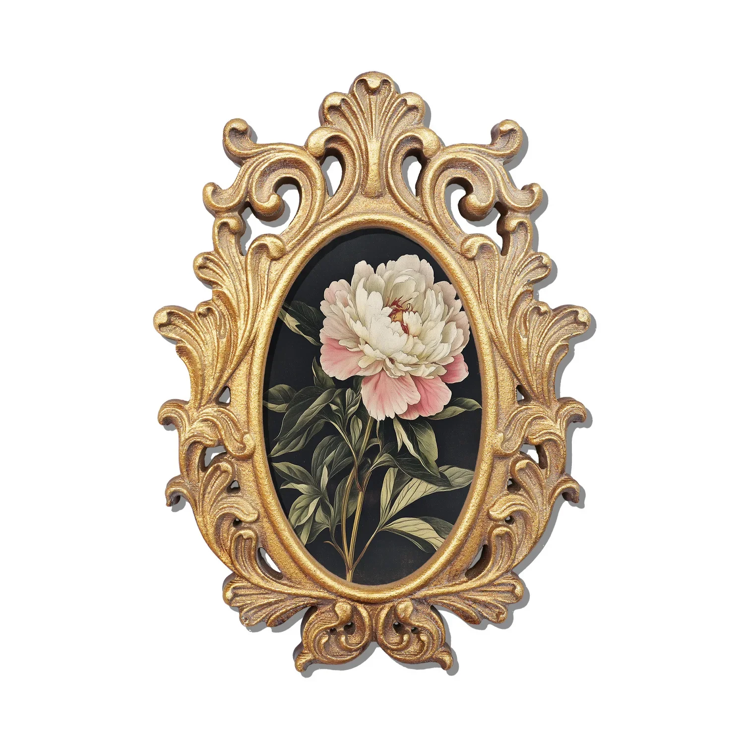 DSA new European wall decoration gold carved picture frame bedroom living room entrance wall retro