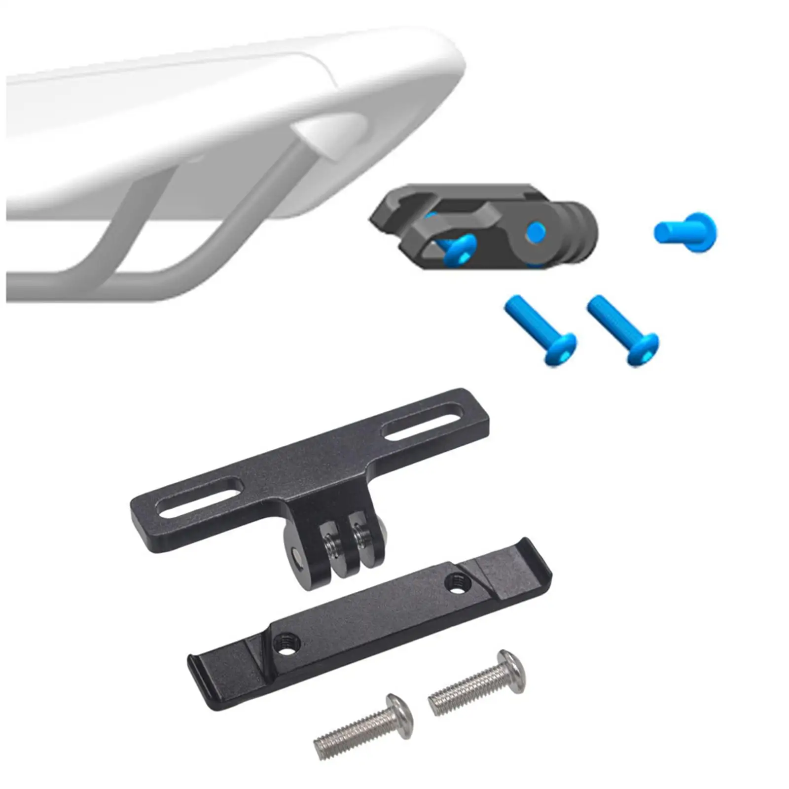 Support de caméra pour vélo, en aluminium, portable, accessoire de cyclisme, support de fixation pour caméra, idéal pour VTT et vélo de route, outil.