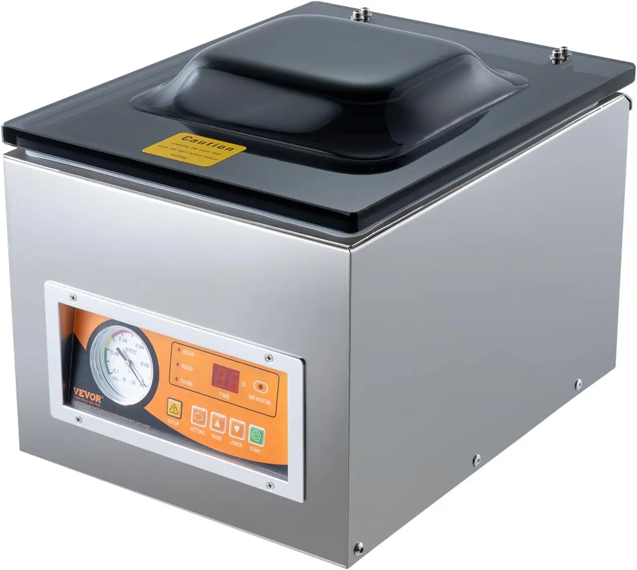 VEVOR Chamber Vacuum Sealer, 260W Sealing Power, Vacuum Packing Machine for Wet Foods, Meats, Marinades and More