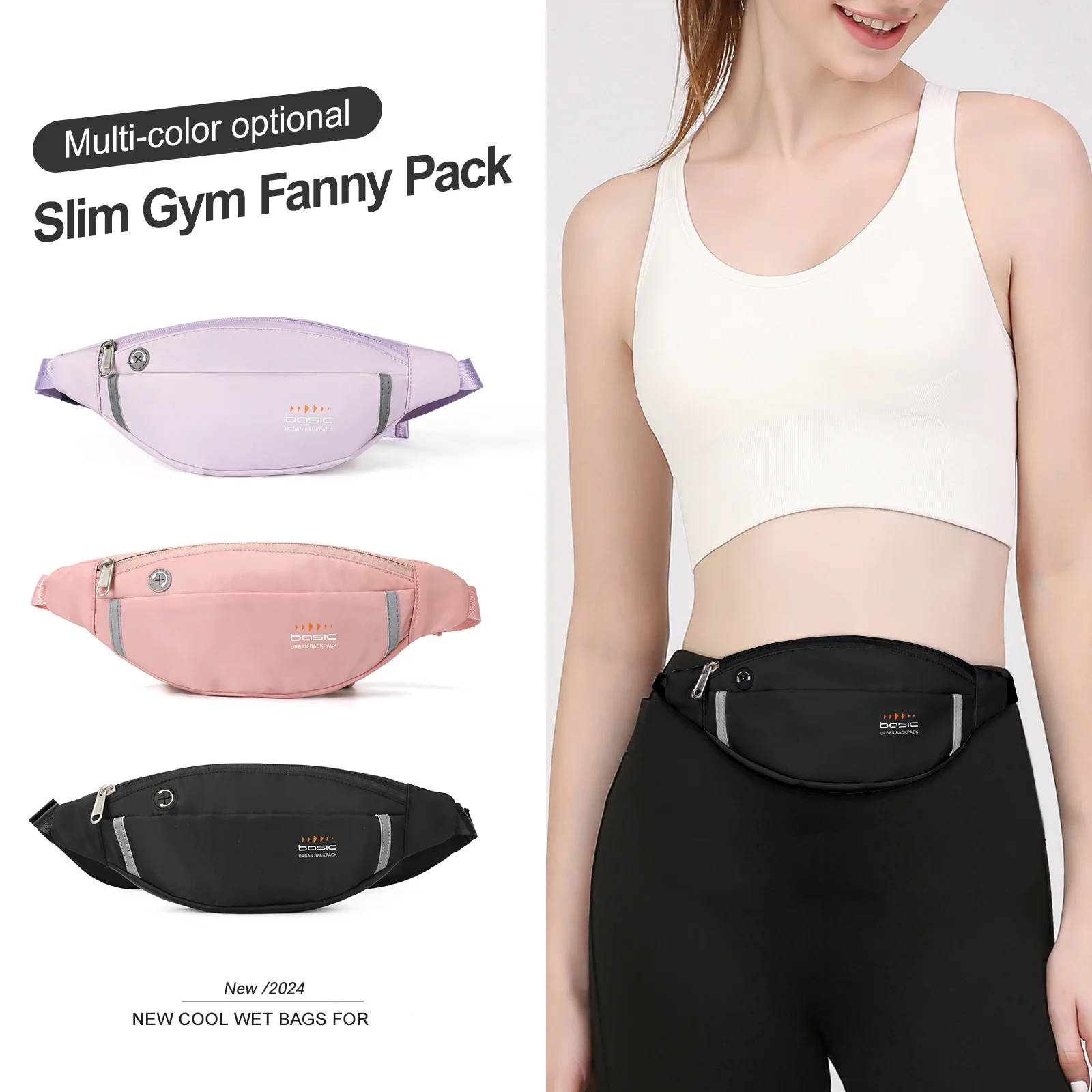 Fanny Packs for Men Waist bag Women Hip Sack packs de ofertas Banana Bag Man Waterproof  Running Sports Bag Belt Crossbody Bags