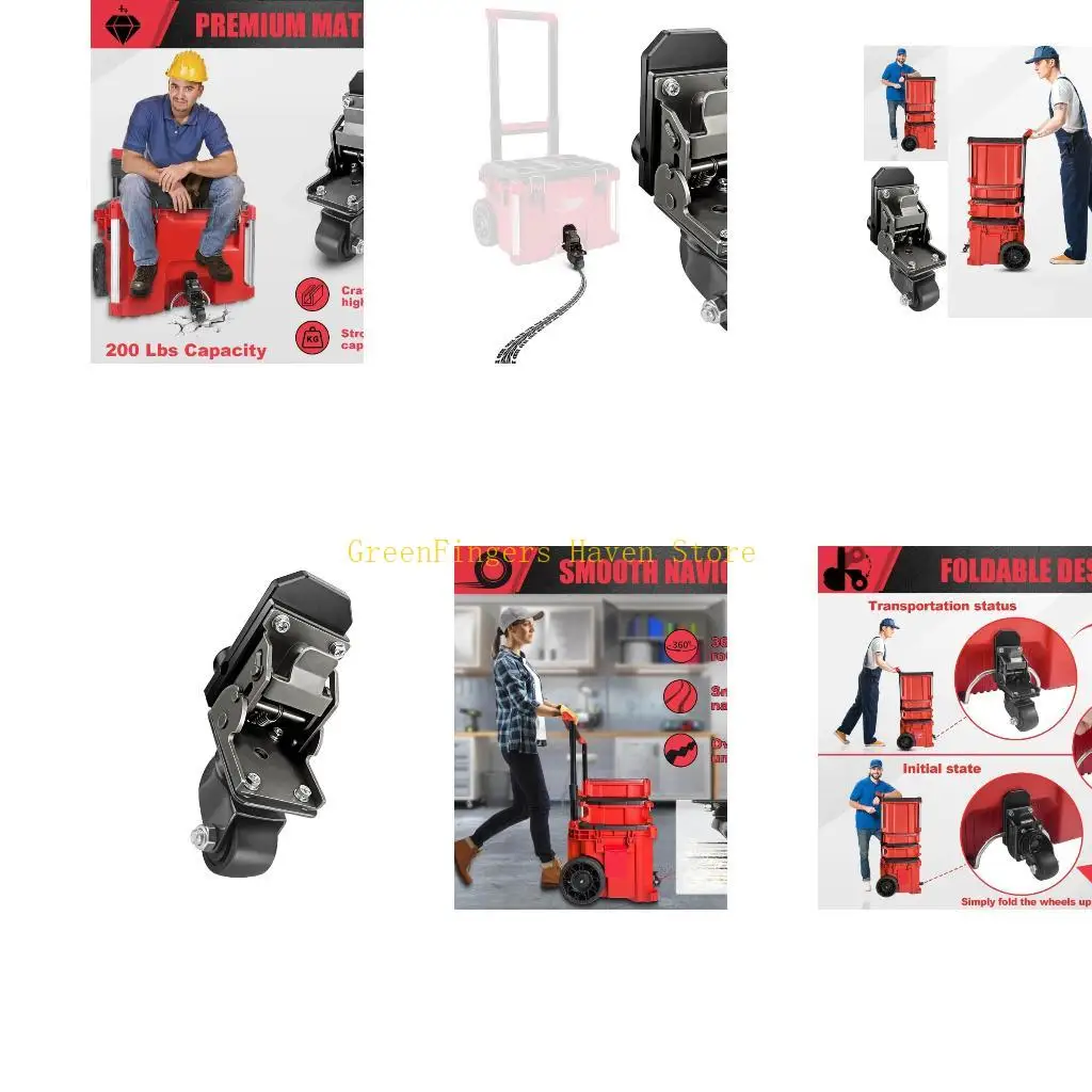 F68D Tall Capacity Set Casters Dense Bending Plan Minimizes Strain During Motion