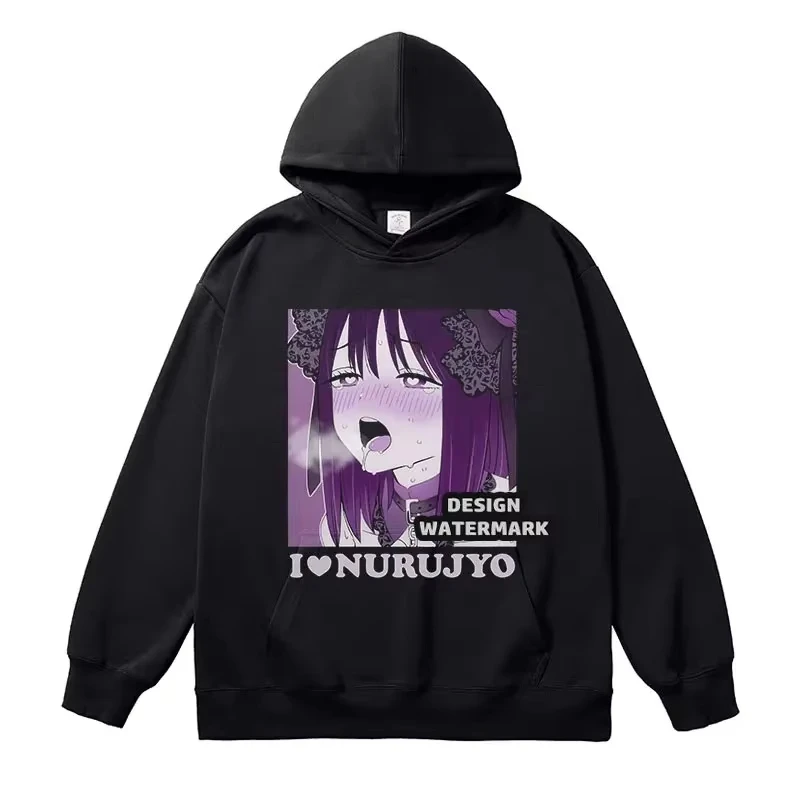 Anime My Dress Up Darling Hoodies Cartoon Kitagawa Marin Long Sleeve Cartoon Oversized Unisex Fleece warm Casual Print Couples
