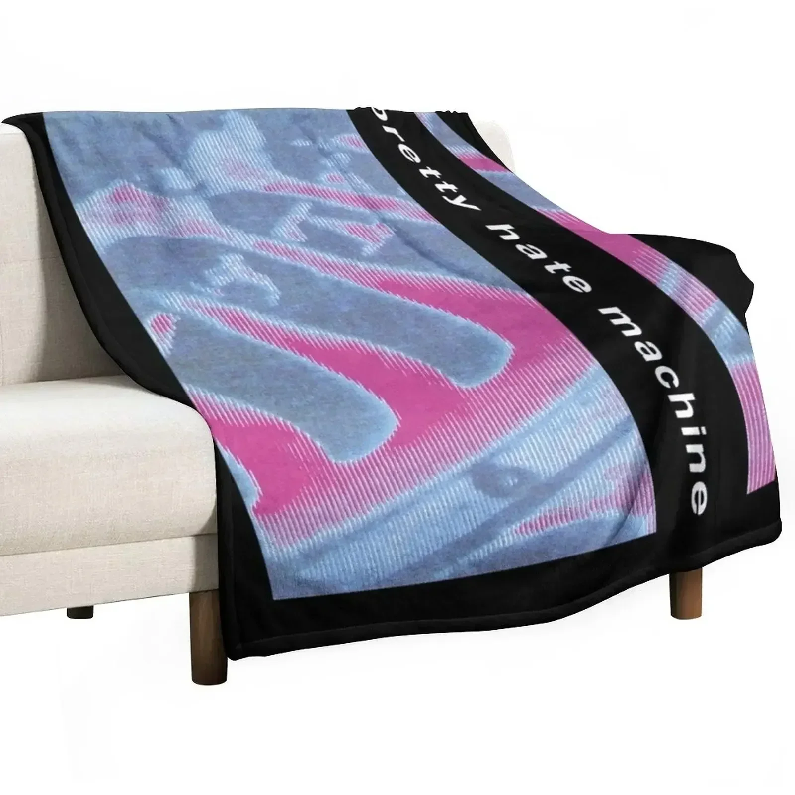 

pretty hate machine Throw Blanket Lightweight Warm Blanket for Travel Camping
