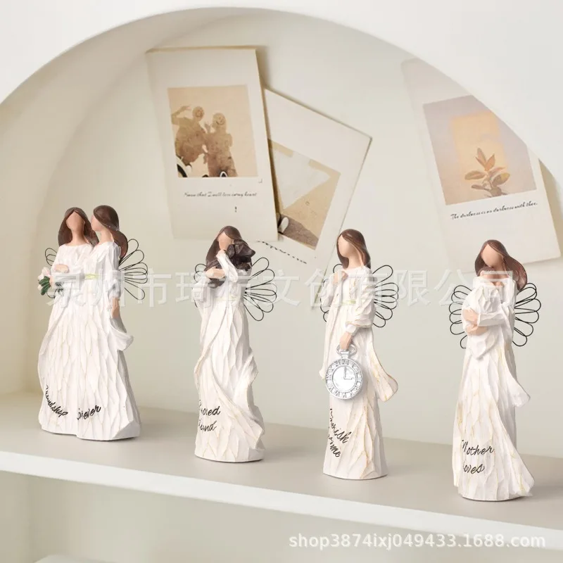 منتجات جديدة رائجة البيع عبر الحدود، سلسلة عائلية، أخت سطح المكتب المنزلي، عقد الكلب، جرس الرفع، إعادة إعادة الخشب المقلد