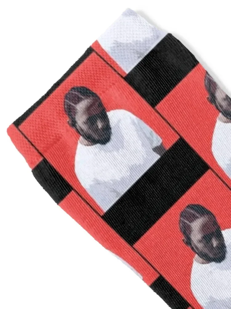 Kendrick Lamar DAMN Socks fashionable retro Rugby with print Socks Men's Women's