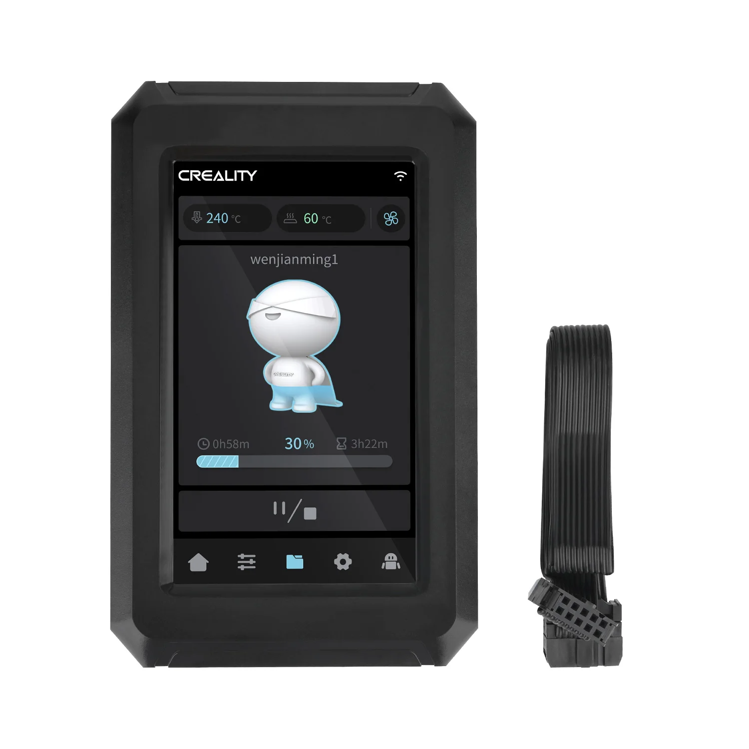 

Оригинальный 4,3-дюймовый сенсорный экран Ender-5 Max 480 × 272 для Creatity 3D Ender-5 max FDM, детали 3D-принтера