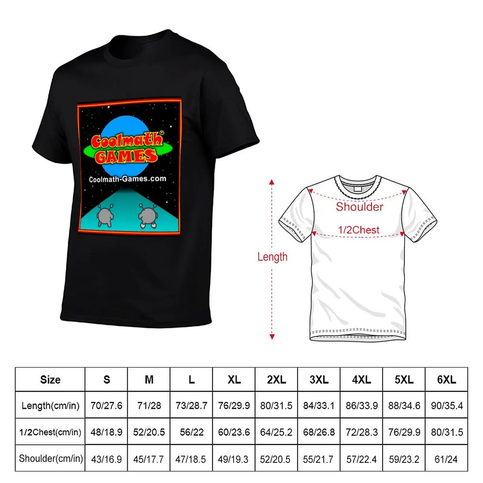 Cool Maths Games T-Shirt Work Daily Short Sleeve Top