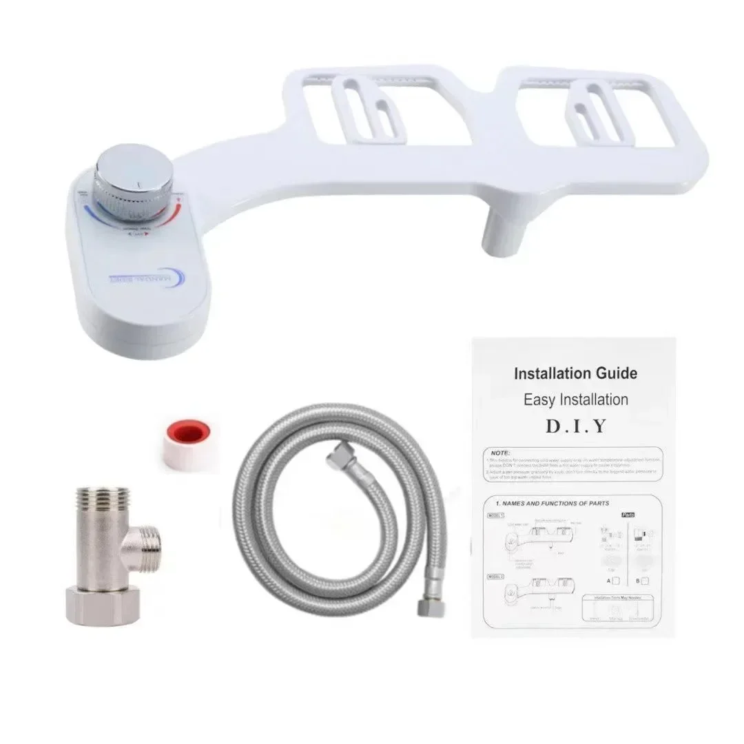 

Excellent Smart Toilet Bidet Sprayer Portable Nozzle Non-Electric Single Cooling Sprayer Women's Self Cleaning Adjustable Water