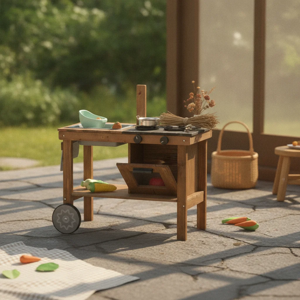 built-in-sink-kids-outdoor-kitchen-storage-shelves-outdoor-wooden-play-kitchen-freestanding-play-station-pretend-cooking-playset