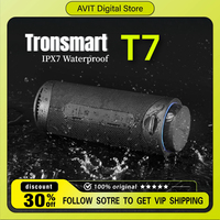 Tronsmart T7 Bluetooth Speaker Extra Bass 3D Surround Sound Outdoor IPX7 Waterproof TF Card Subwoofer Personalize BT5.3 Soundbar