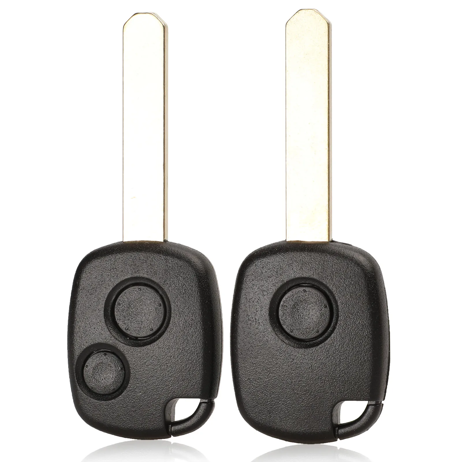 jingyuqin Replacement Remote Car Key Shell Case Fob 1/2 Buttons For Honda CR-V Odyssey Fit City Civic With Blade