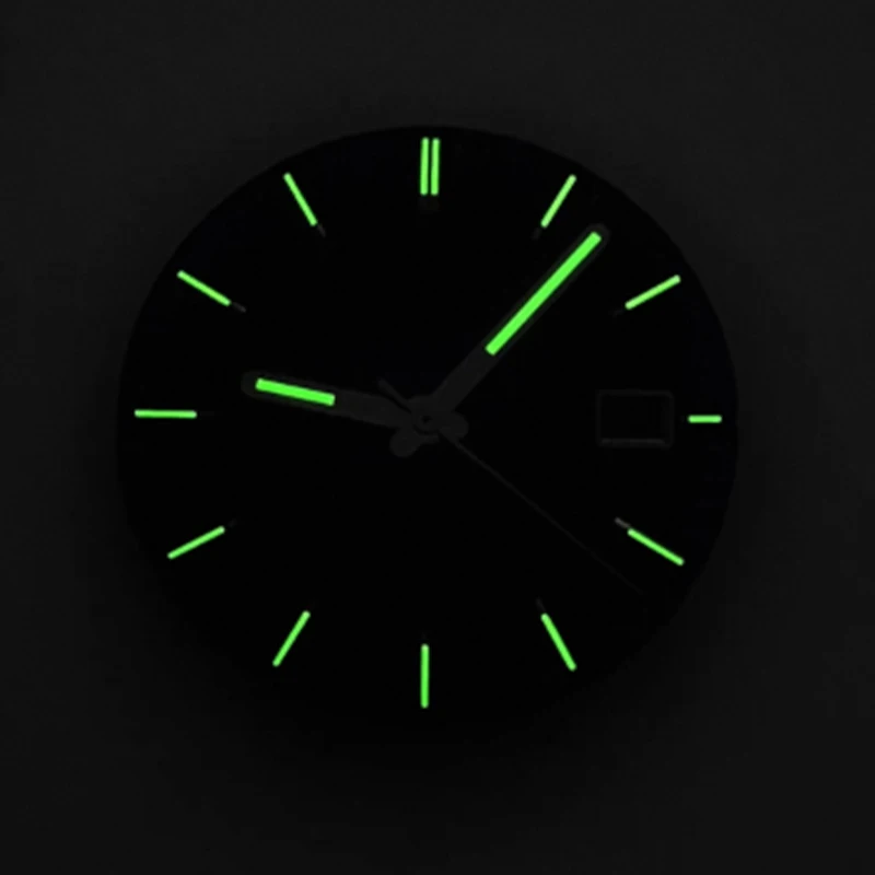 

Mod Dia 31.8mm Watch Dial Green Luminous Fit for NH35 NH36 NH38 4R 7S Movement PRX Super Player Watch Dial Replace Parts